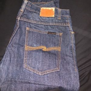 Distressed Nudie jeans